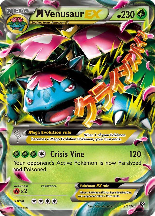M Venusaur EX #2 Pokemon XY