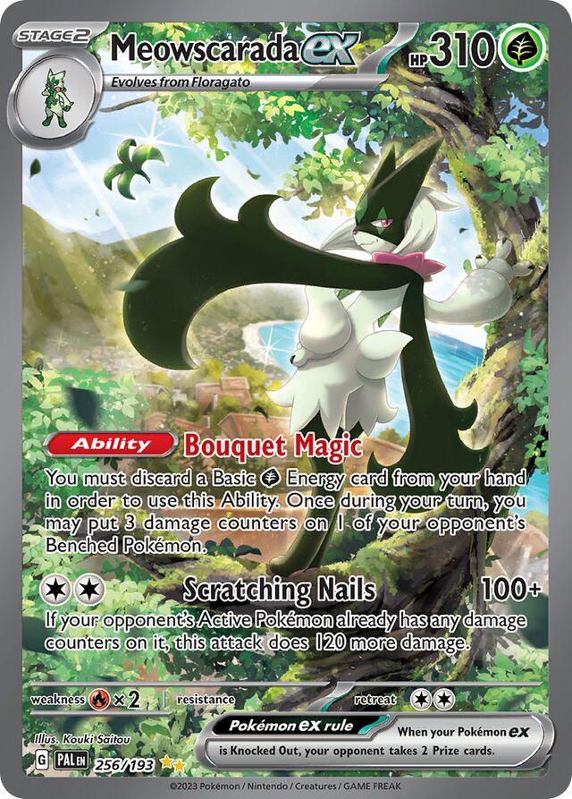 Meowscarada ex #256 Paldea Evolved