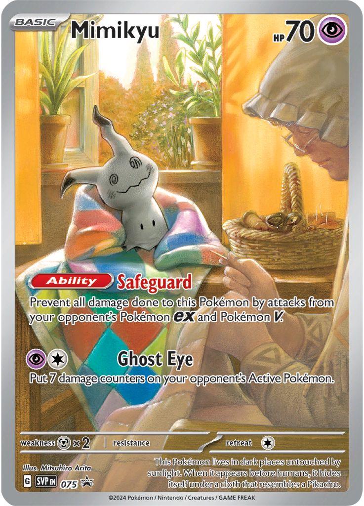 Mimikyu #75 Scarlet & Violet Promo