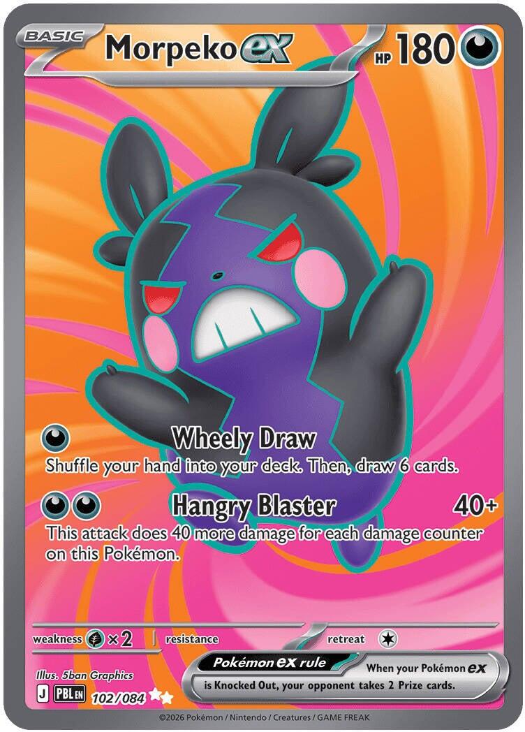 Morpeko ex #102 Pitch Black