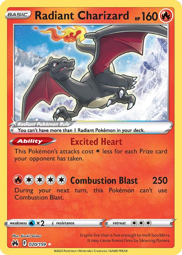 Radiant Charizard #20 Crown Zenith