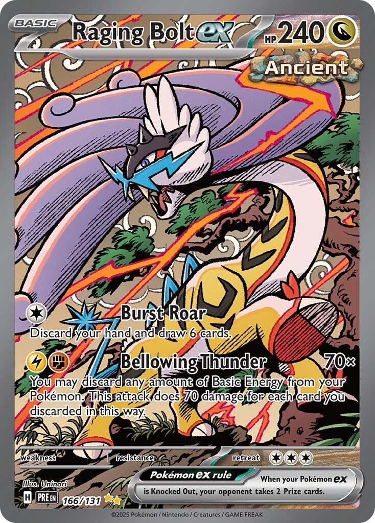Raging Bolt ex #166 Prismatic Evolutions