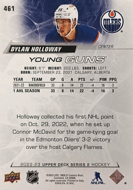 Dylan Holloway #461 Young Guns