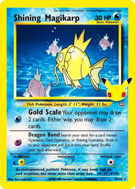 Shining Magikarp #66 Celebrations