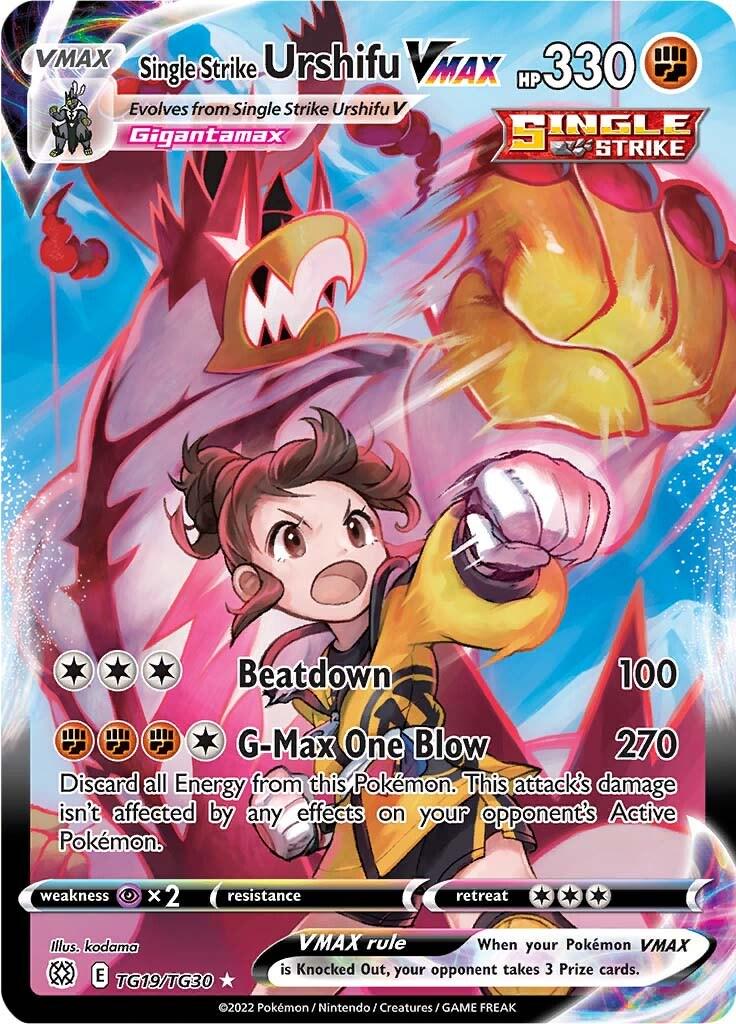 Single Strike Urshifu VMAX #TG19 Brilliant Stars