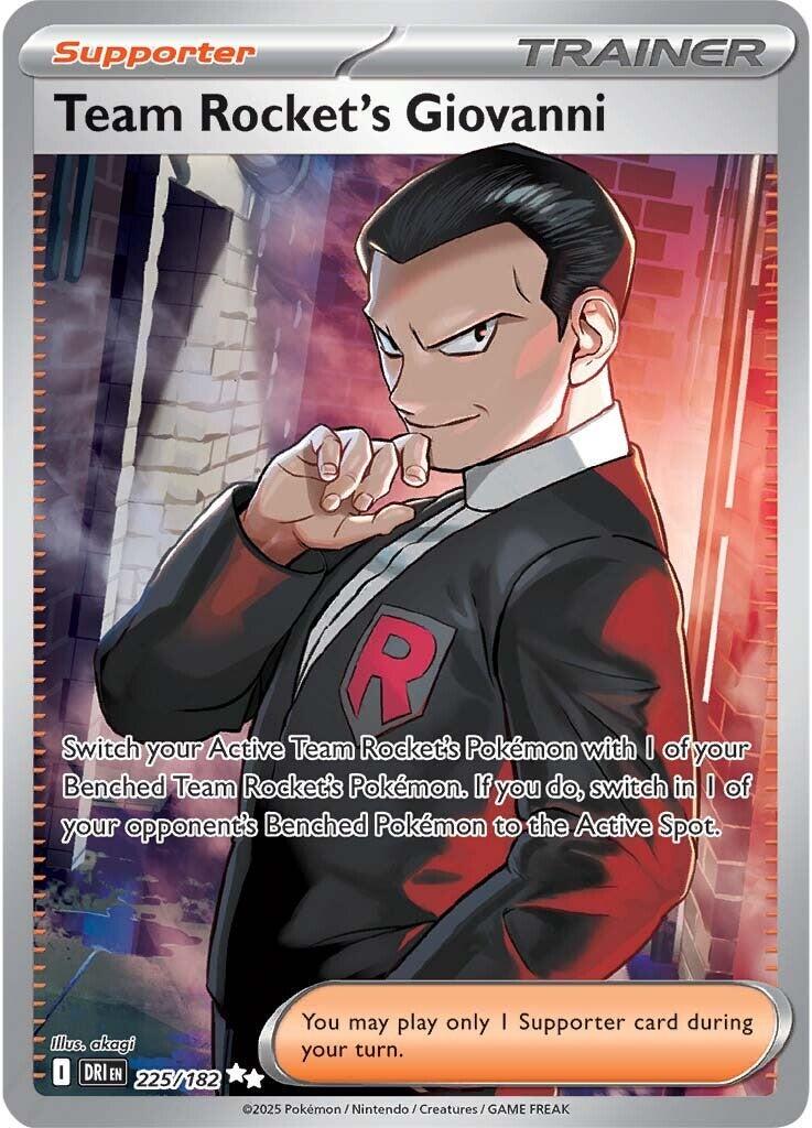 Team Rocket's Giovanni #225 Destined Rivals