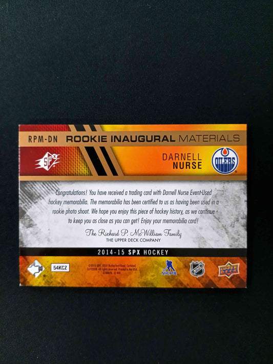 27/99 | Darnell Nurse #RPM-DN Rookie Inaugural Materials