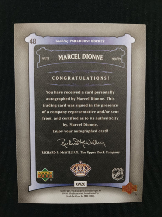 Marcel Dionne 06-07 Parkhurst Hockey