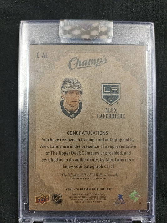 Alex Laferrière 23-24 Clear Cut Hockey Champ’s RC