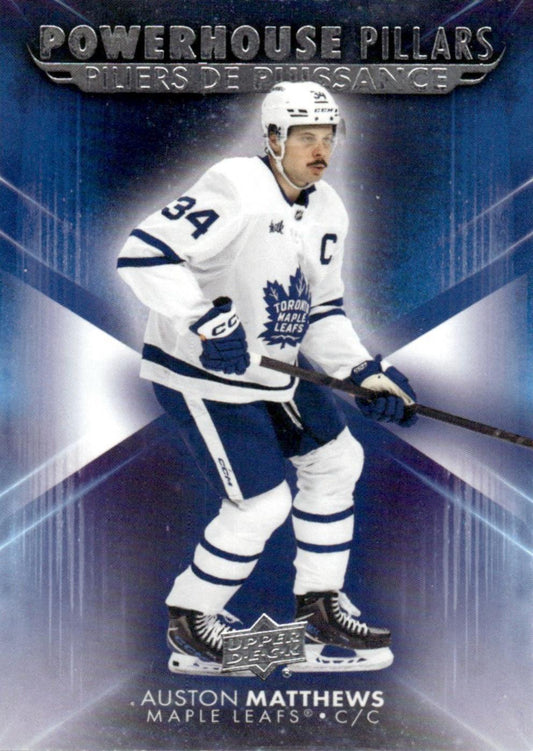 Auston Matthews #CP-3 Powerhouse Pillars