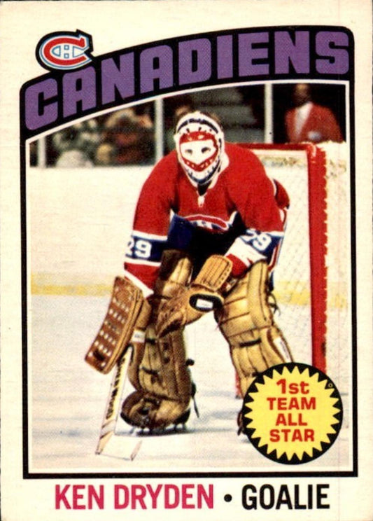 Ken Dryden #200 1976 O-Pee-Chee