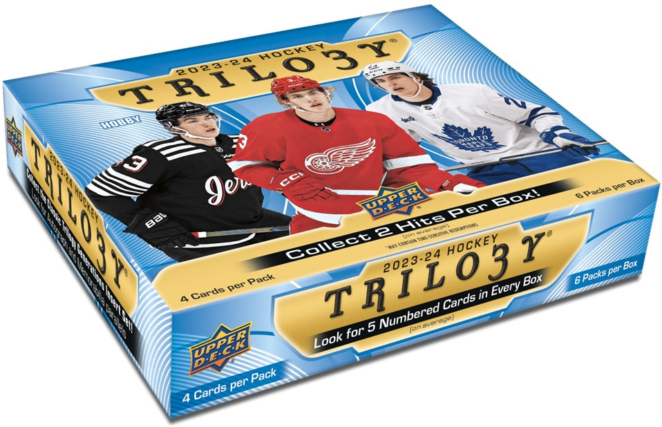 2023-24 Upper Deck Trilogy Hockey Hobby box