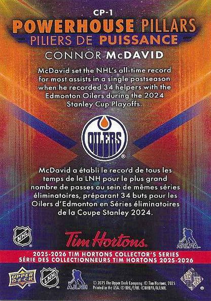 Connor McDavid #CP-1 Powerhouse Pillars