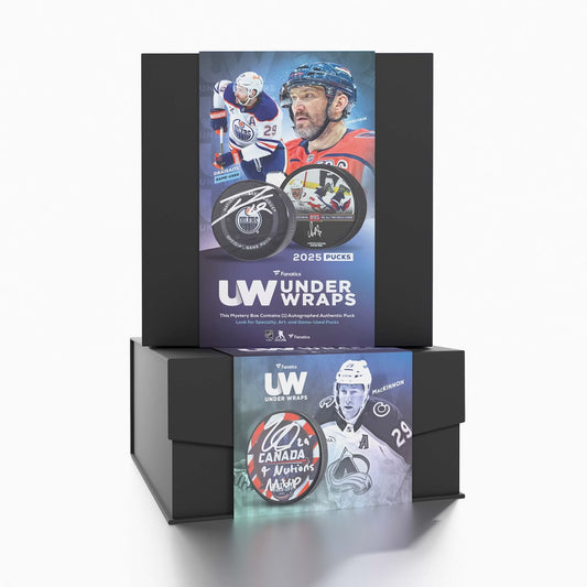 Fanatics: 2025 Under Wraps NHL Single Puck Mystery Box