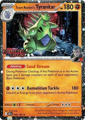 Team Rocket's Tyranitar [Stamped] #96 Pokemon Destined Rivals