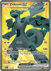 Zekrom ex #158 Pokemon Black Bolt