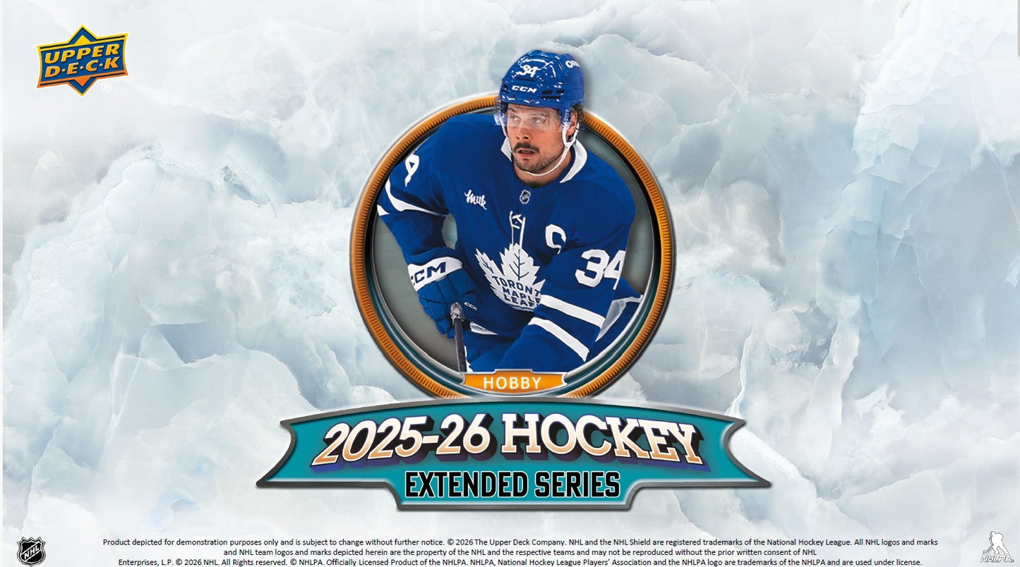 UPPER DECK: 2025-26 Extended Hockey - Hobby