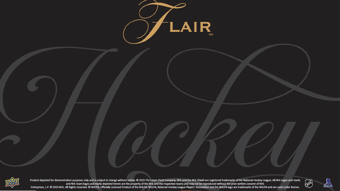 UPPER DECK: 2025-26 Flair Hockey - Hobby