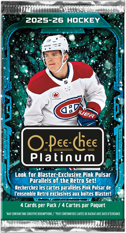 UPPER DECK: 2025-26 O-Pee-Chee Platinum Hockey - Retail