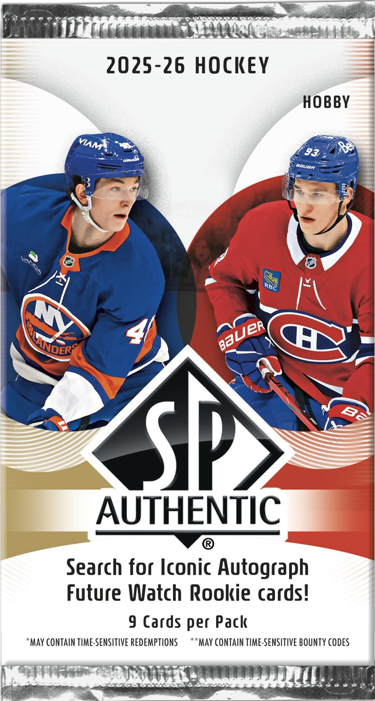UPPER DECK: 2025-26 SP Authentic Hockey - Hobby