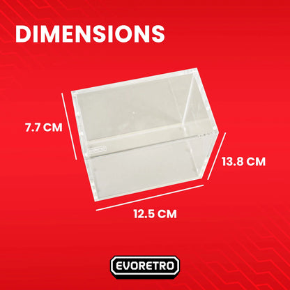 EVORETRO Acrylic Display Case Protector for Pokemon Booster Box