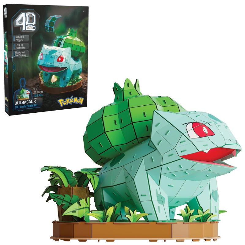4D BUILD: Pokemon 3D Puzzle Model Kit
