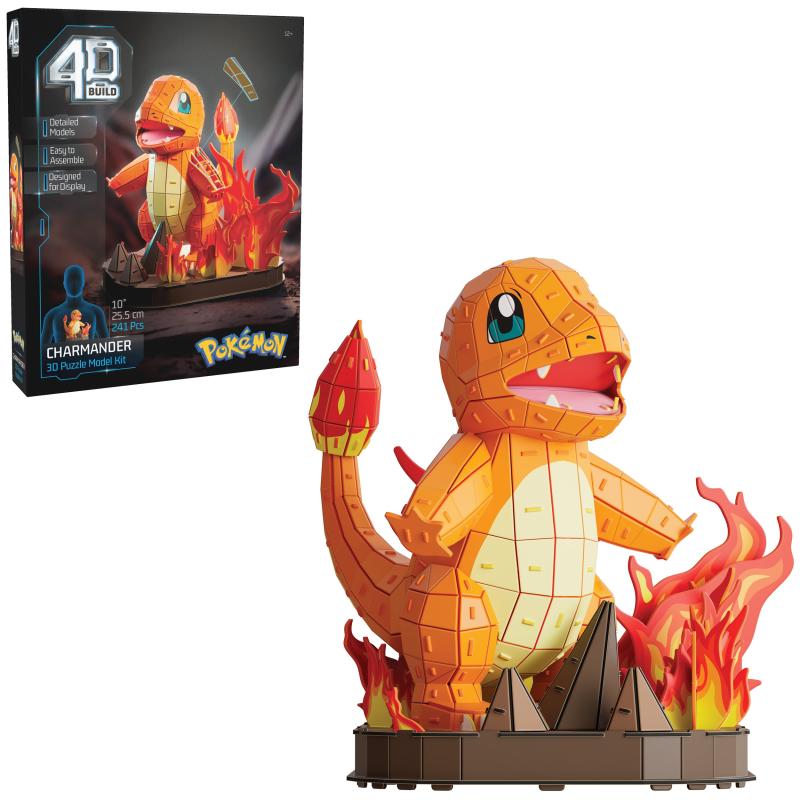4D BUILD: Pokemon 3D Puzzle Model Kit