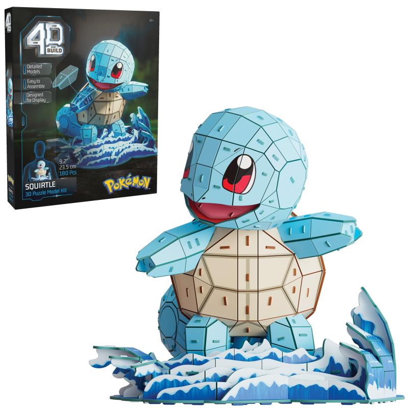 4D BUILD: Pokemon 3D Puzzle Model Kit