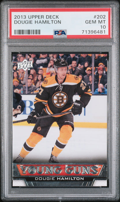 [PSA 10] Dougie Hamilton #202 Young Guns