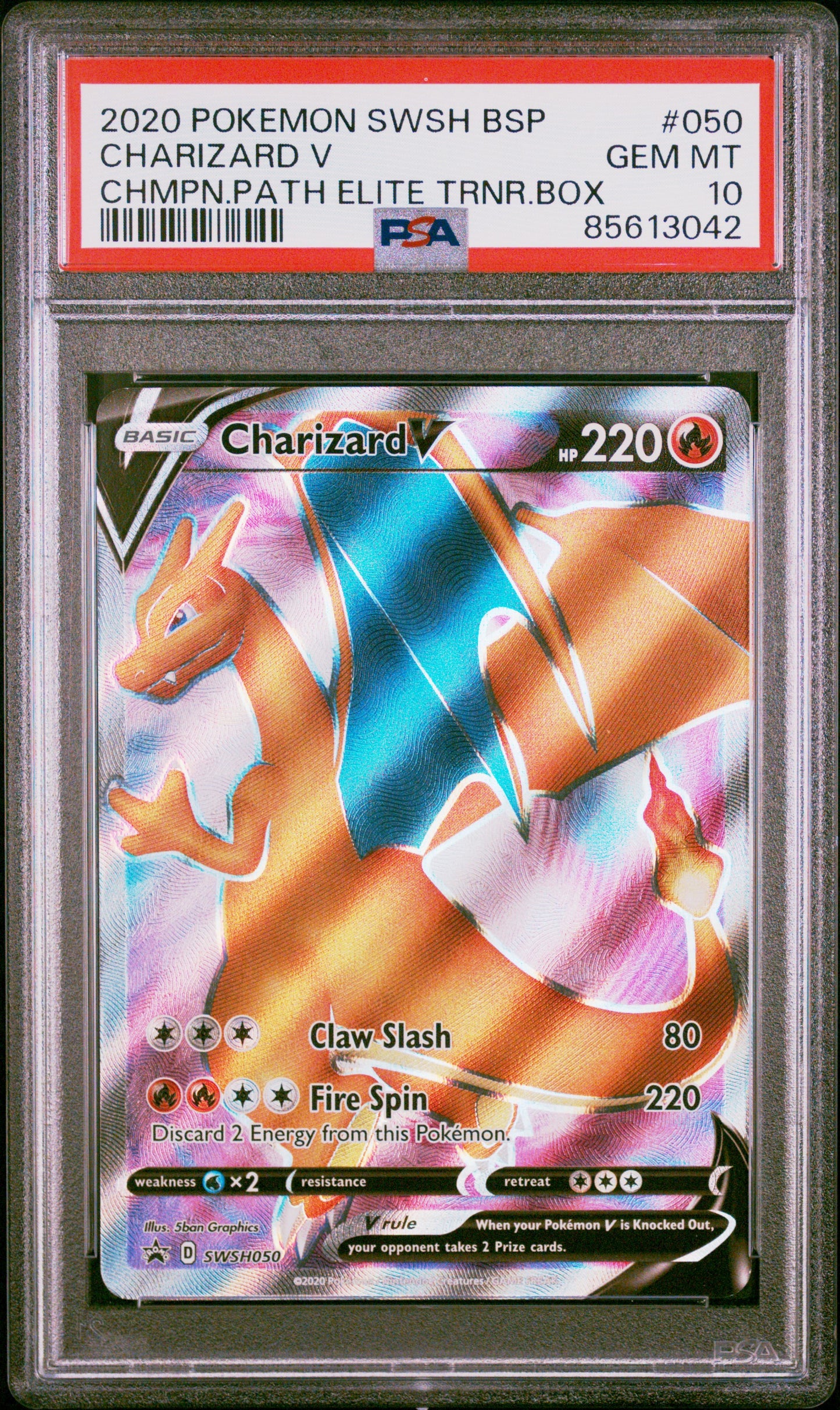 [PSA 10] Charizard V #SWSH050 Promo
