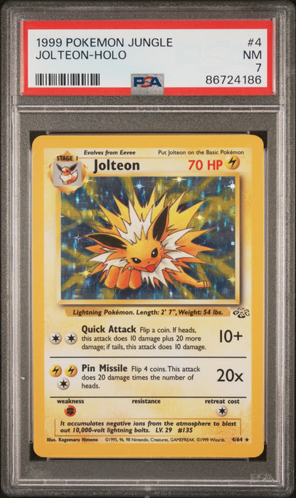 [PSA 7] Jolteon #4 Pokemon Jungle