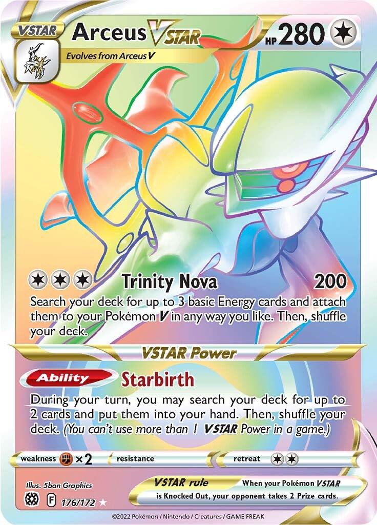 Arceus VSTAR #176 Brilliant Stars