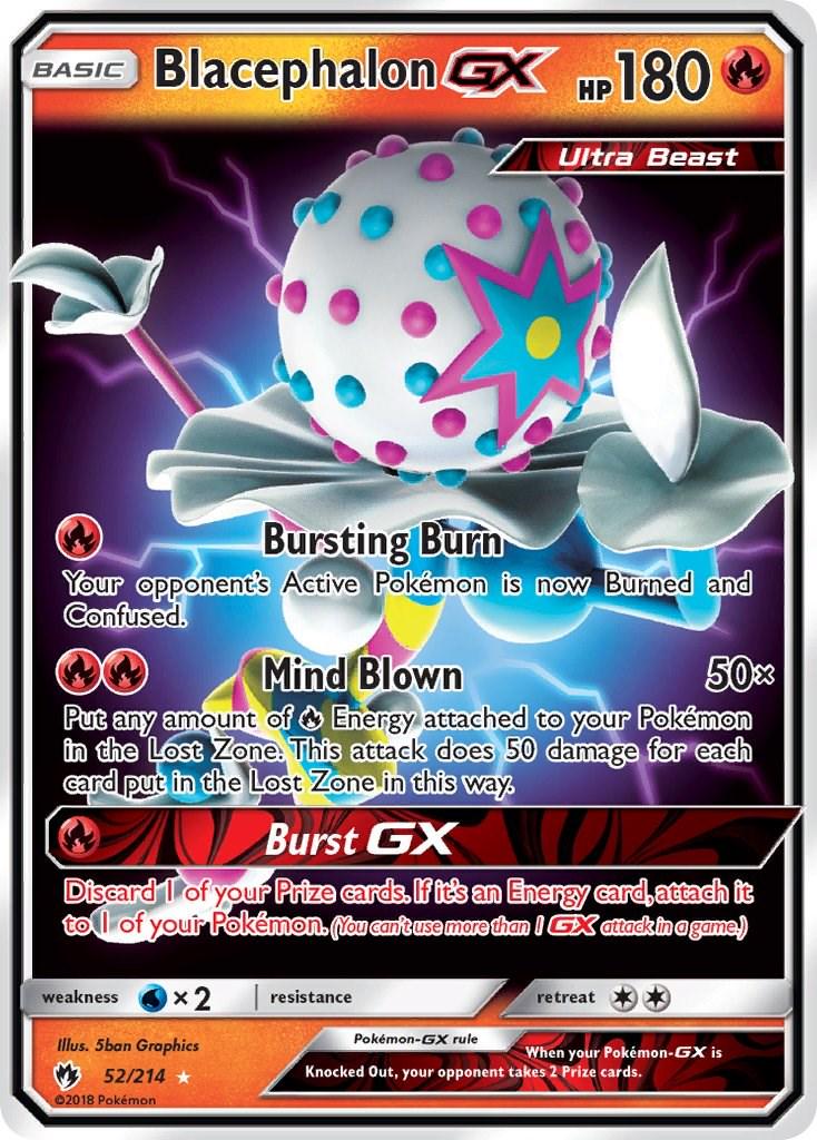 Blacephalon GX #52 Lost Thunder