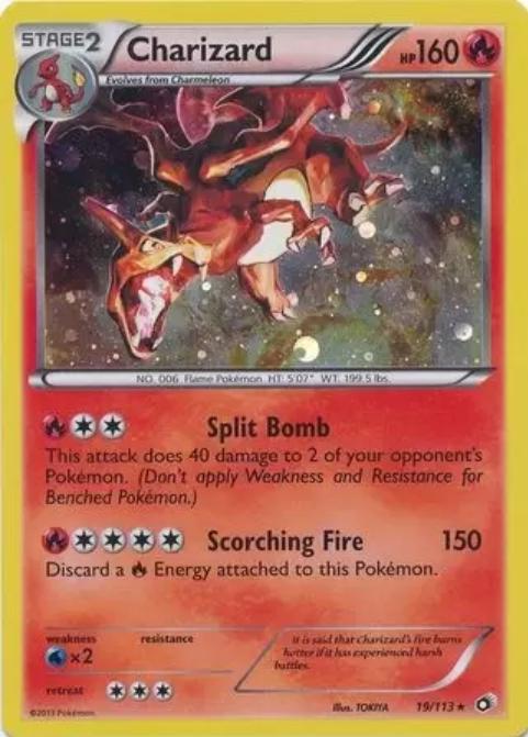 Charizard [Cosmos Holo] #19 Legendary Treasures