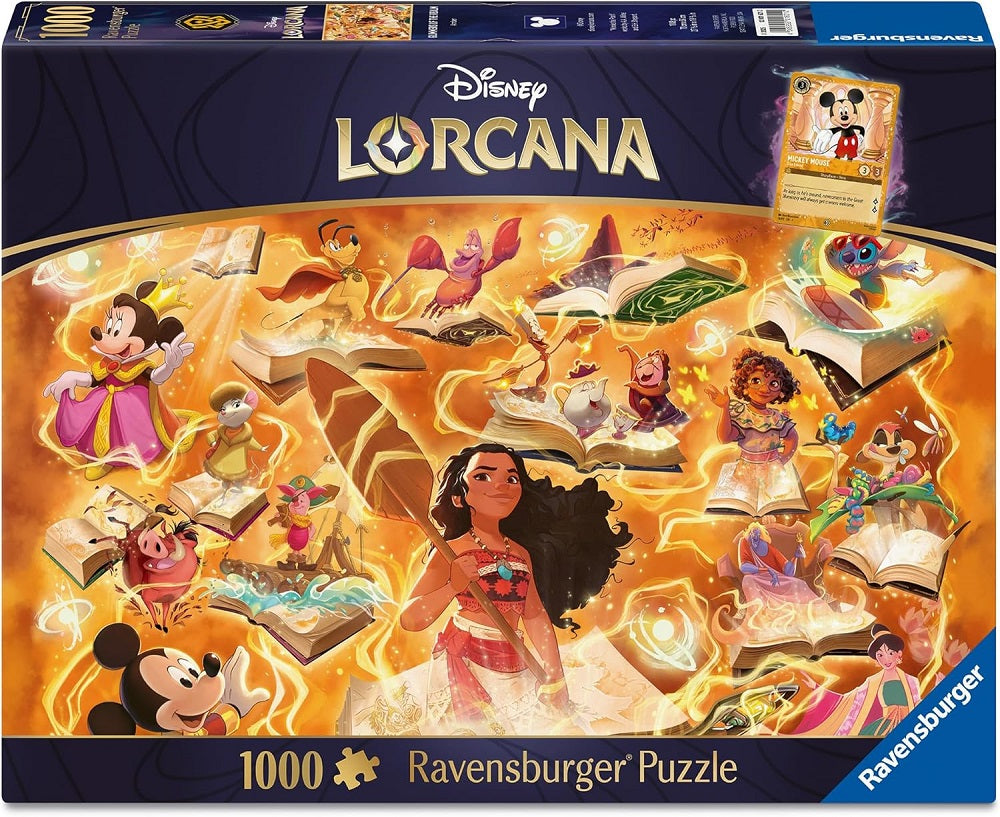 Disney Lorcana: Glimmers of the Realm - 1000 Piece Puzzle