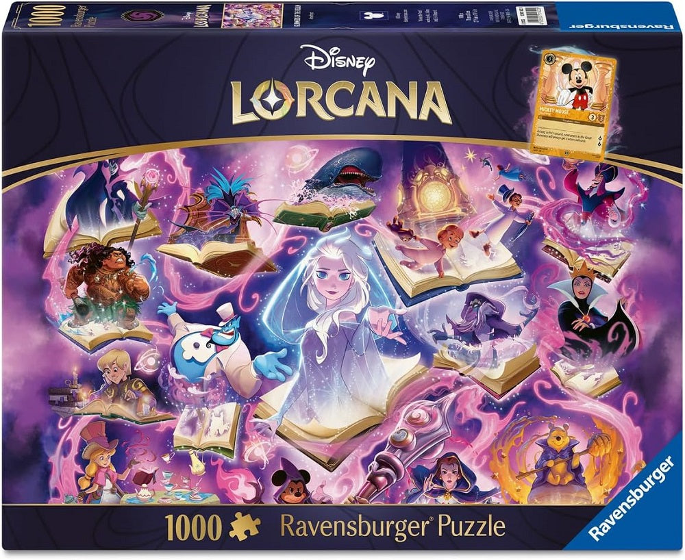 Disney Lorcana: Glimmers of the Realm - 1000 Piece Puzzle