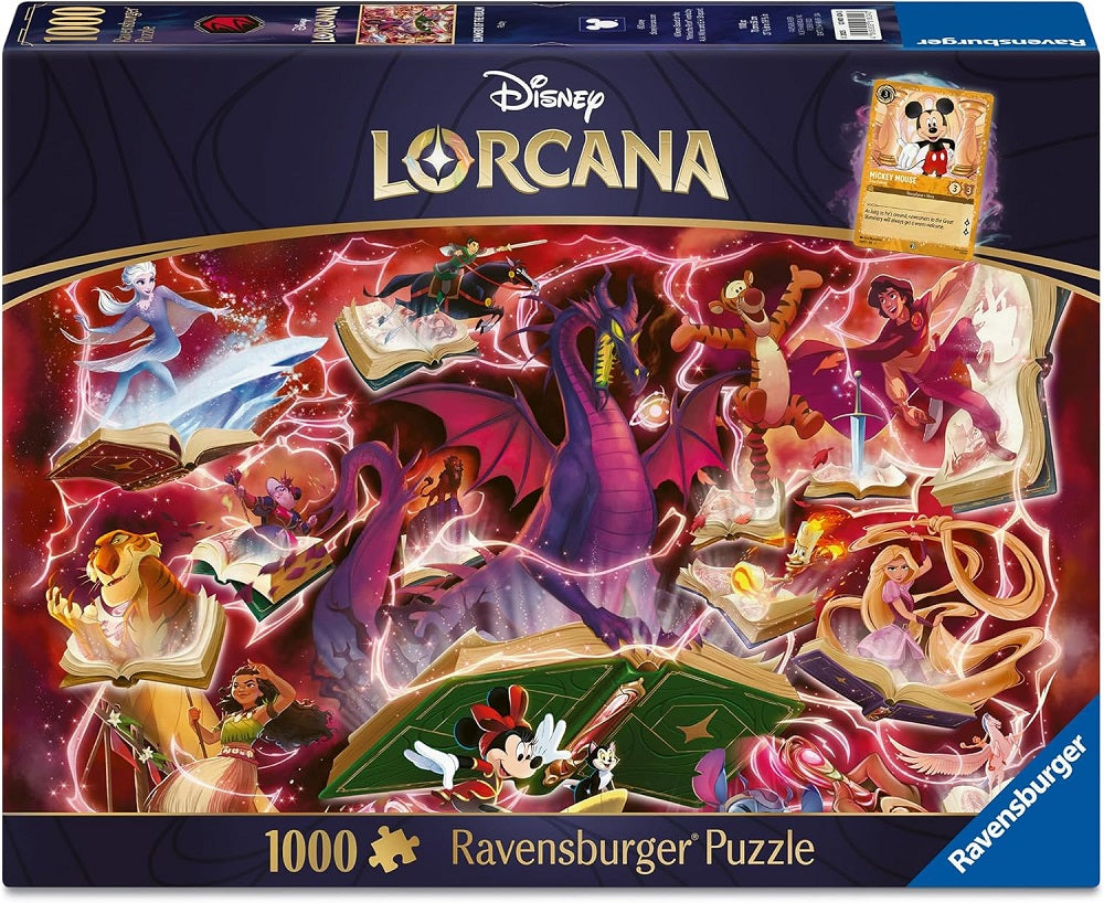Disney Lorcana: Glimmers of the Realm - 1000 Piece Puzzle