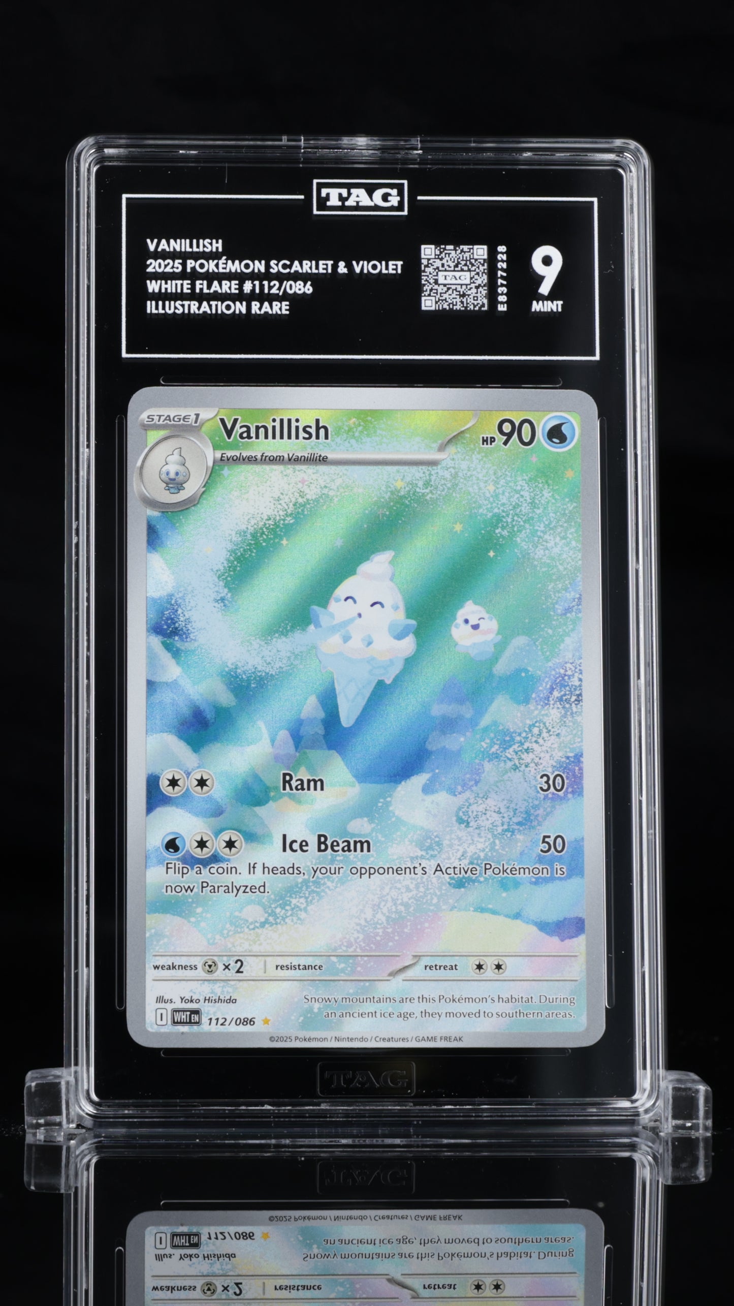 [TAG 9] Vanillish #112 White Flare