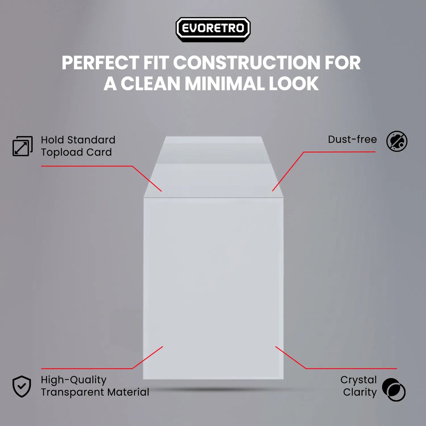 Sleeves for Topload Card Holders (100 count)