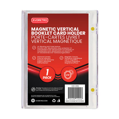 EVORETRO Magnetic One-Touch Card Holders For Vertical Booklets