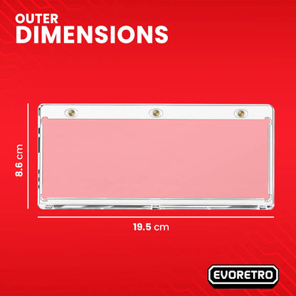 EVORETRO Magnetic One-Touch Card Holders For Horizontal Booklets