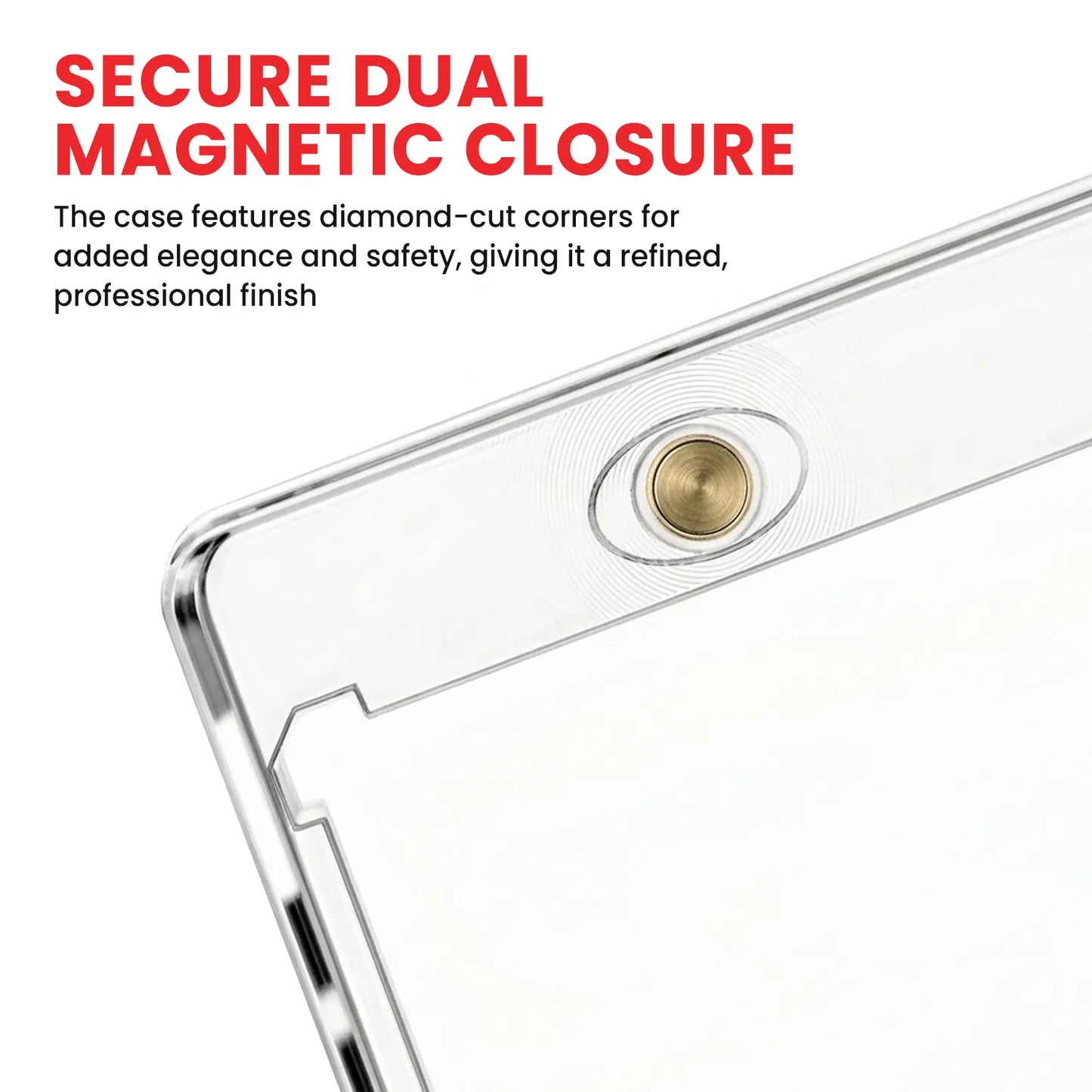 EVORETRO Magnetic One-Touch Card Holders For Horizontal Booklets
