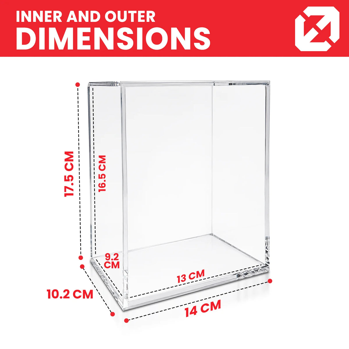 EVORETRO Acrylic Case for Funko POP!