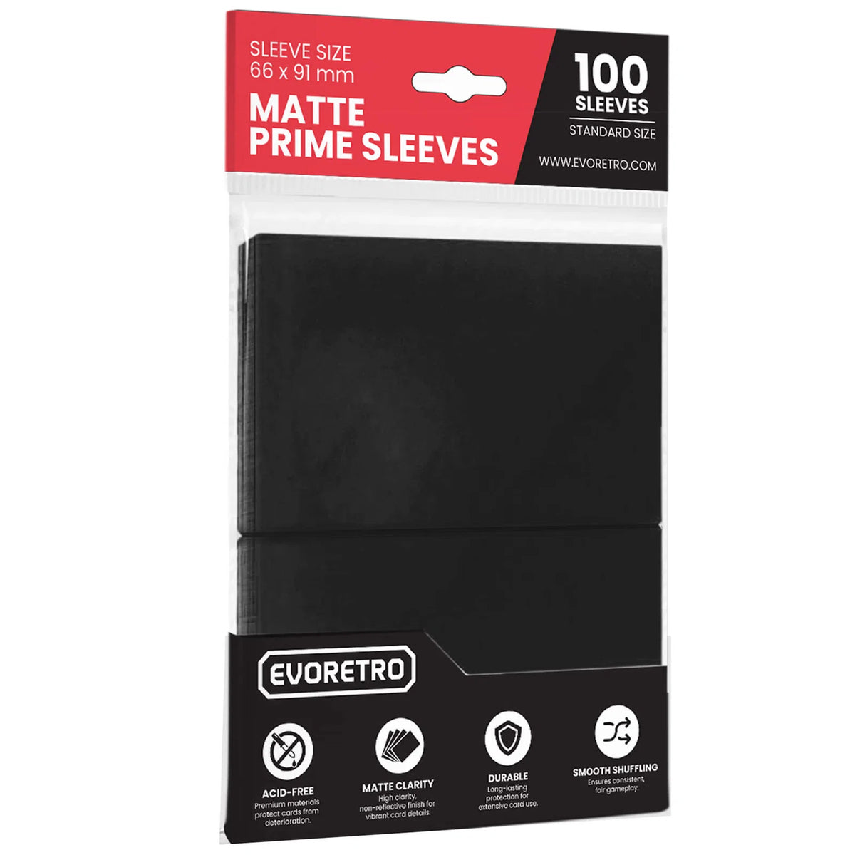 EVORETRO Matte Prime Card Sleeves (100 count)