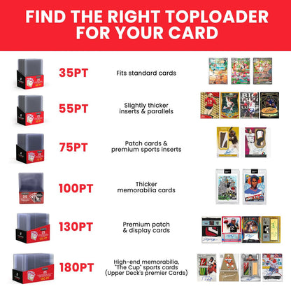 EVORETRO Premium Toploaders