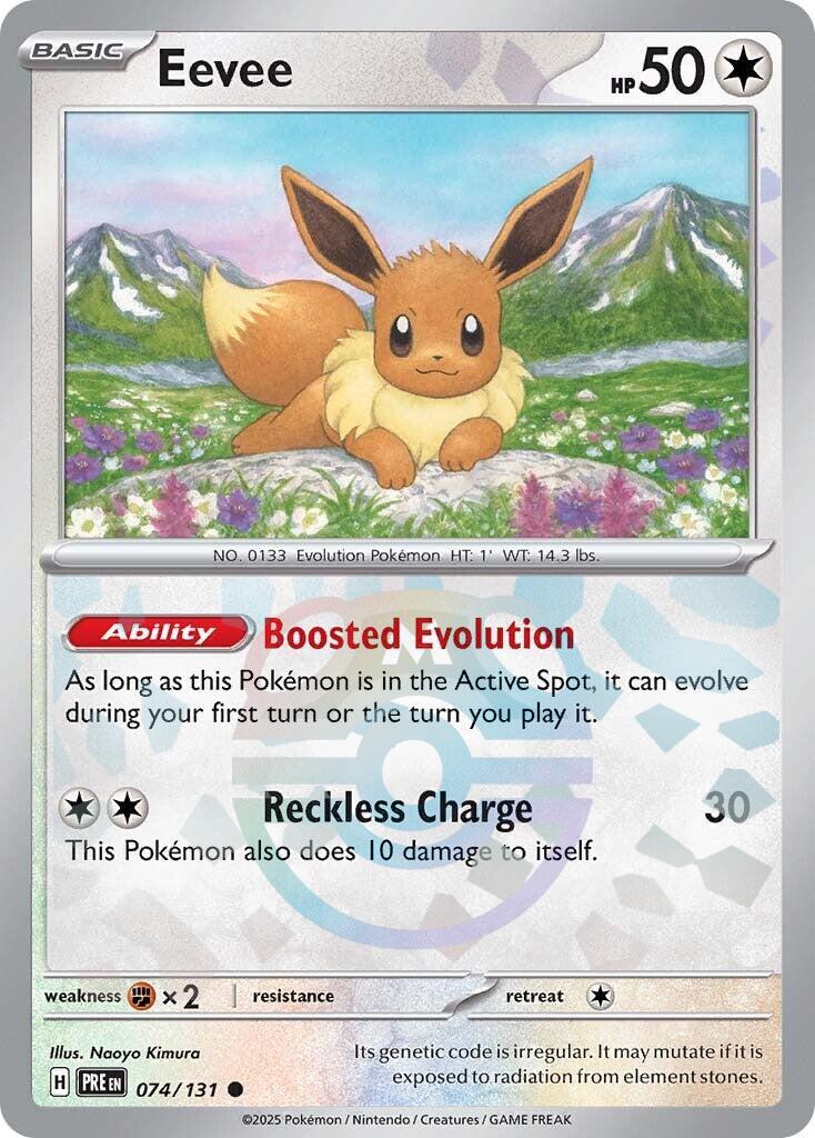 Eevee [Master Ball] #74 Prismatic Evolutions