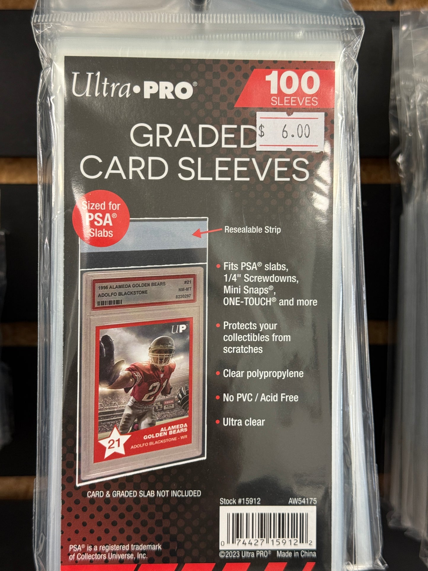 UltraPro Graded Card sleeves
