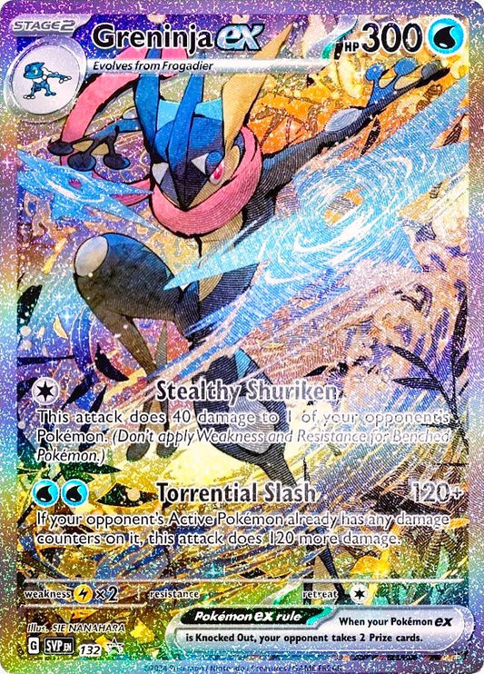 Greninja ex #132 Scarlet & Violet Promo