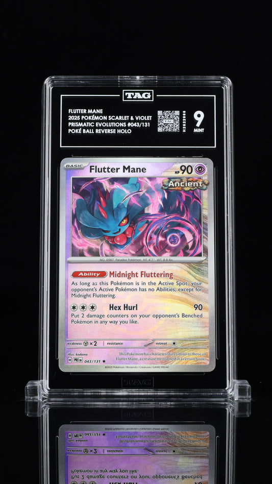 [TAG 9] Flutter Mane [Pokeball] #43 Prismatic Evolutions