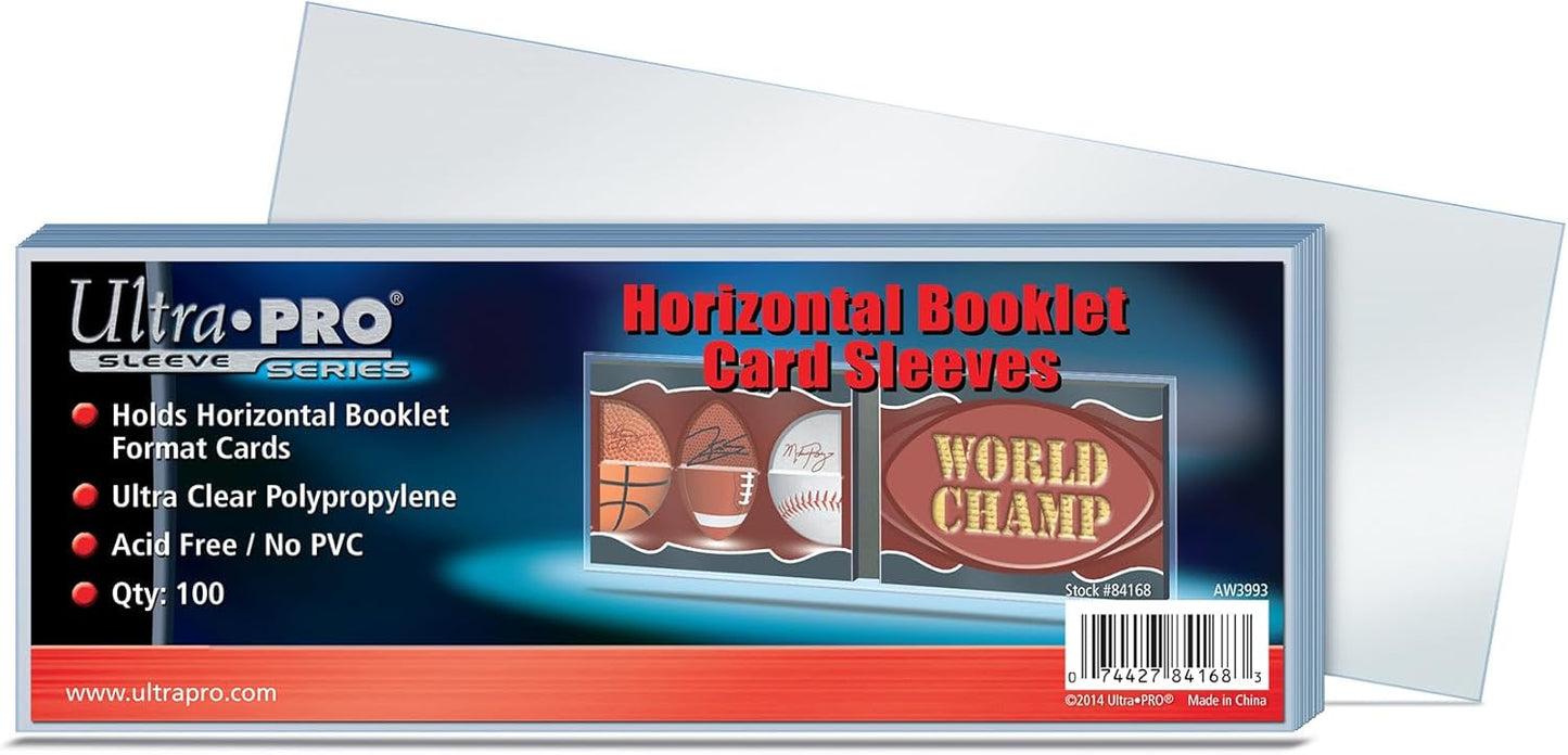 Ultra-PRO Horizontal Booklet Card Sleeves (100 count)